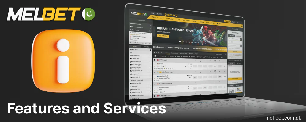 Melbet Features and Services